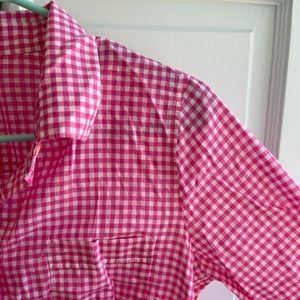 JCrew Gingham Shirt Sz S
